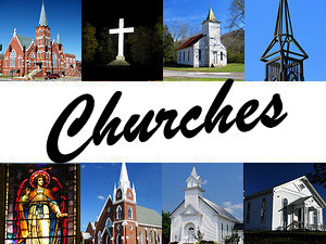 Church buildings and other places of worship