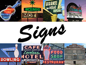 Neon and other older signs